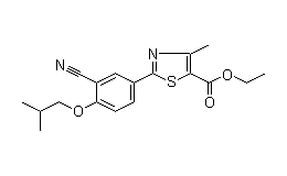 2-(3- 氰基-4- 异丁氧基苯基)-4-甲基噻唑-5- 甲酸乙酯