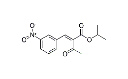 2-(3-硝基亚苄基) 乙酰乙酸异丙酯